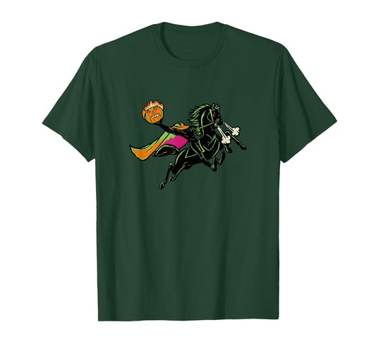 Disney The Legend Of Sleepy Hollow Halloween Horseman T-Shirt