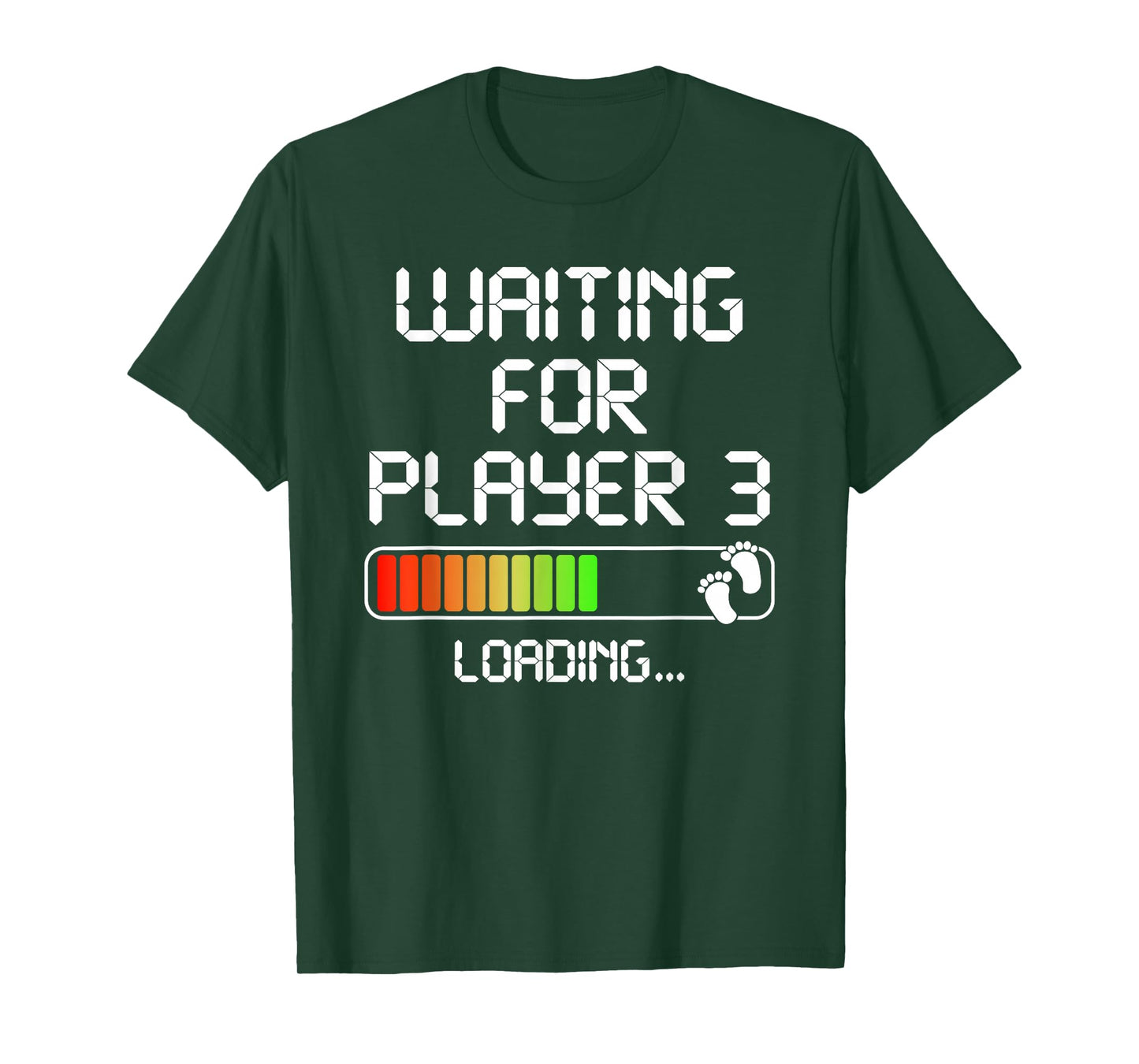 Expectant Dad To Be Gamer Pregnancy Announcement Player 3 T-Shirt