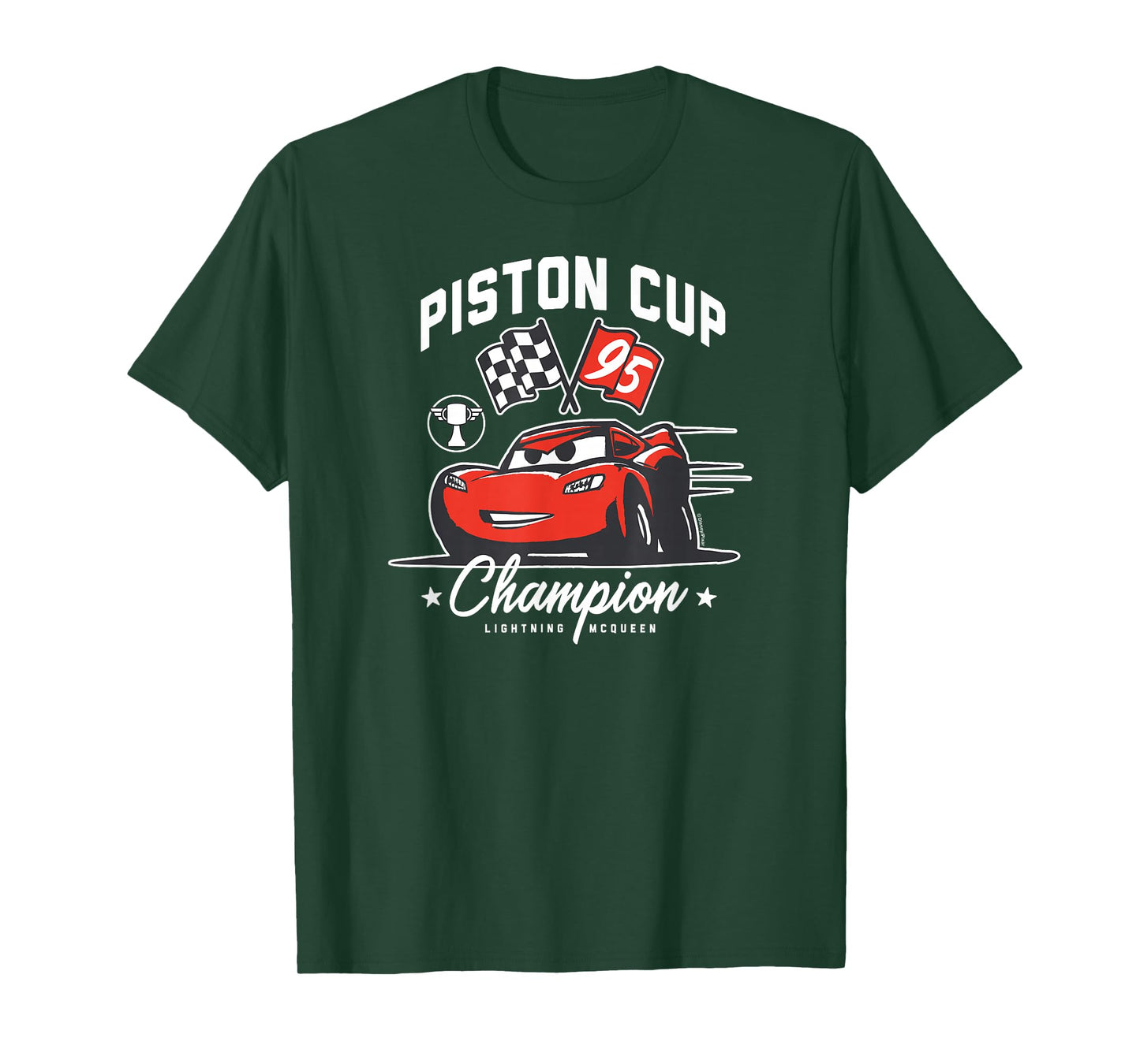Cars - Piston Cup Champion McQueen T-Shirt