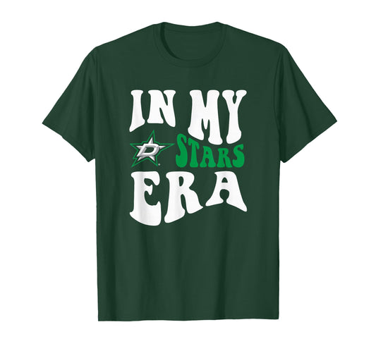 Dallas Stars Era Black Officially Licensed T-Shirt