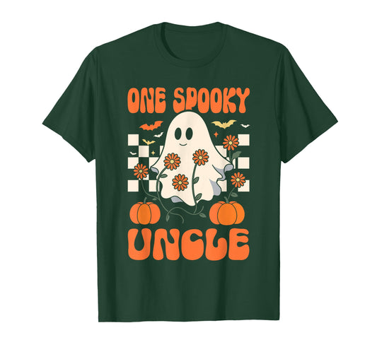 One Spooky Uncle Matching Family Halloween Costumes T-Shirt