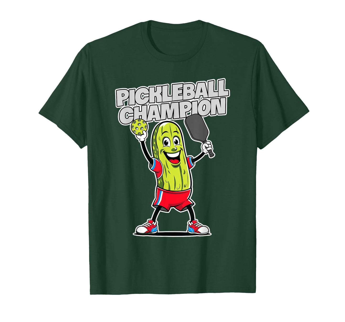 Pickleball Champion Funny Sport Racket Tournament Pickleball T-Shirt
