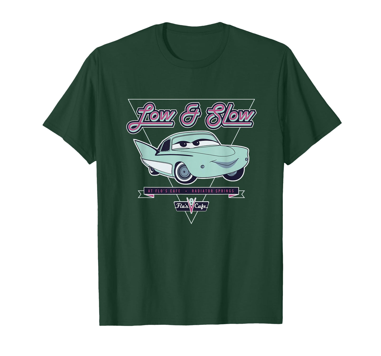 Disney and Pixar’s Cars Flo Low & Slow at Flo’s V8 Café T-Shirt