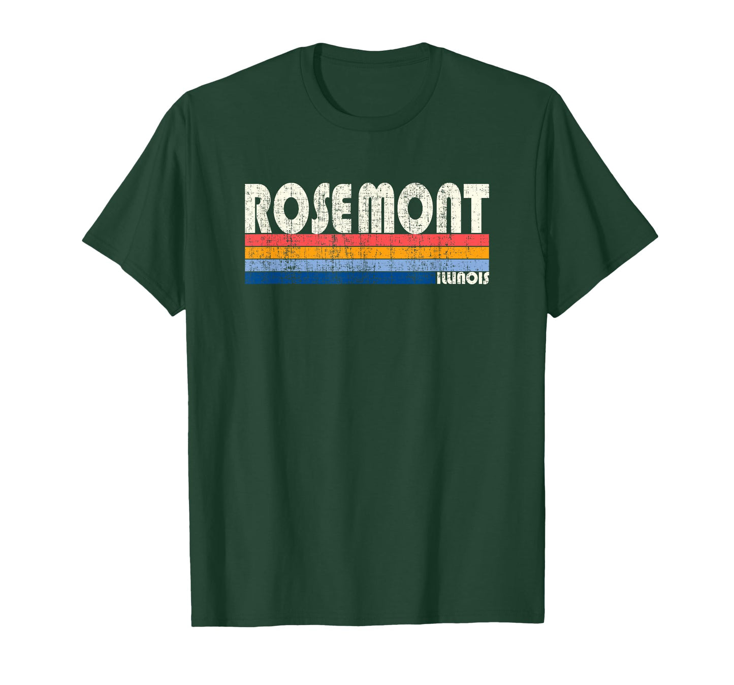 Retro Vintage 70s 80s Style Rosemont, Illinois T-Shirt