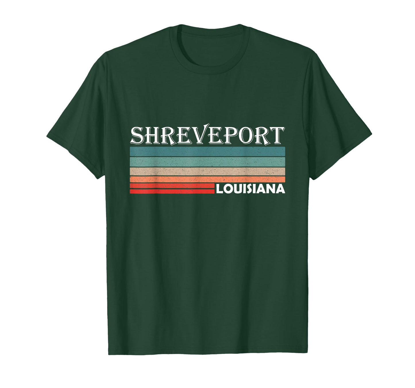 Retro Shreveport Louisiana LA Souvenir Gift T-Shirt