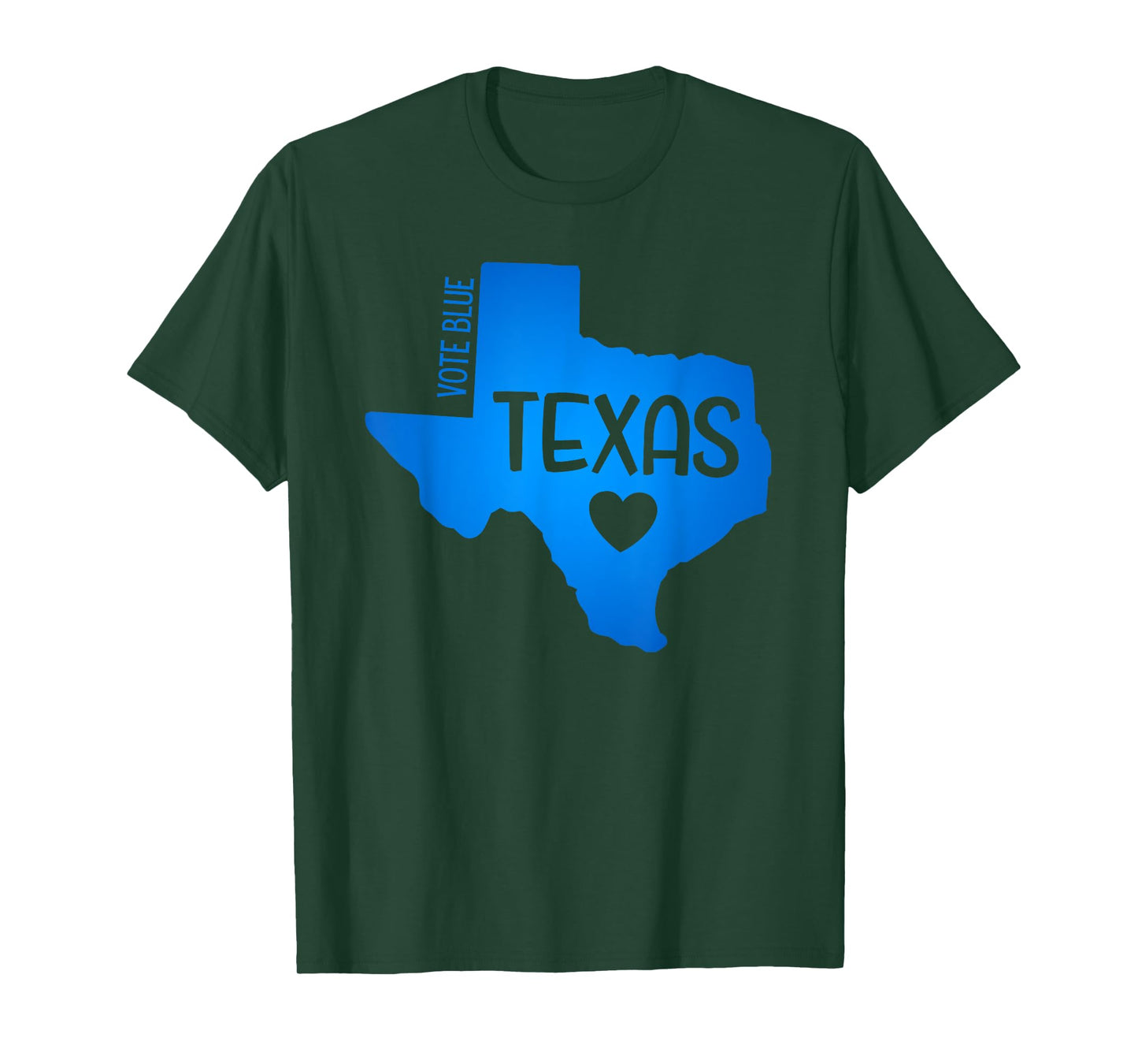 Vote Blue Texas Democrat Pro Choice Women Rights T-Shirt