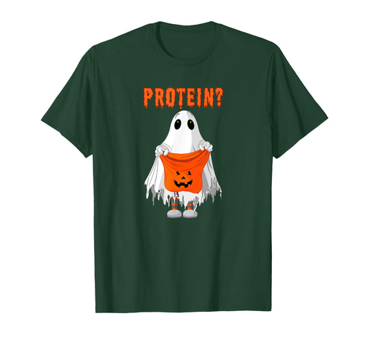 Halloween Gym Pump Cover Trick or Treat for Protein Gym Rat T-Shirt