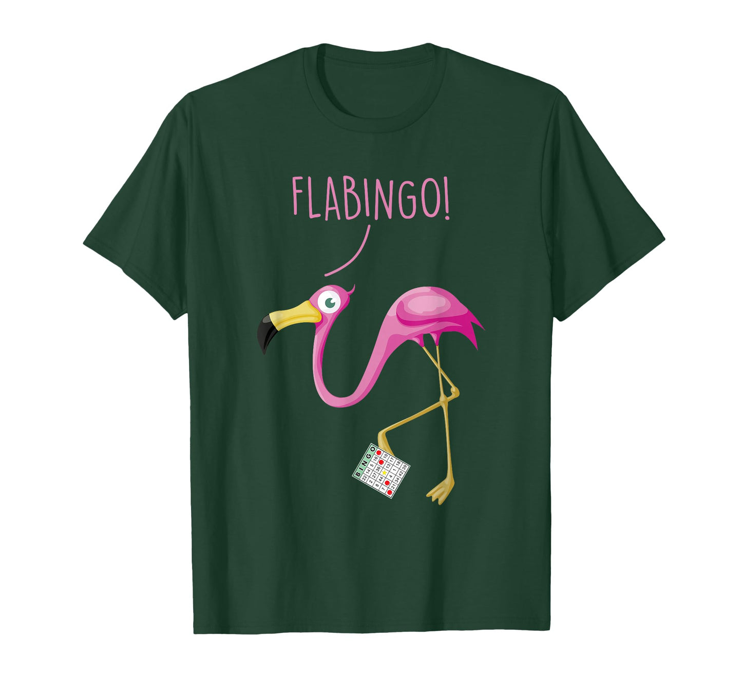 Flabingo! Lucky Player Bingo Player Bingo Addict T-Shirt