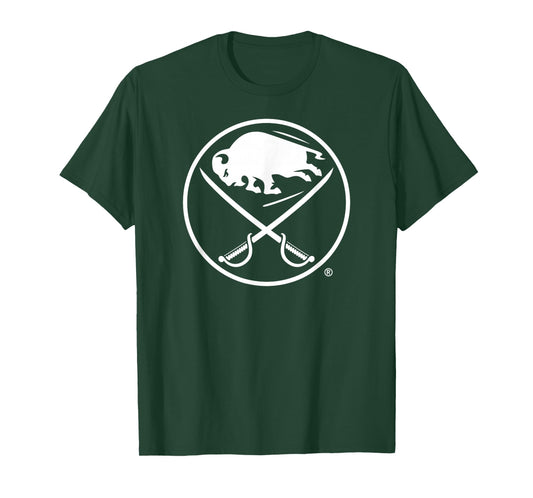 Buffalo Sabres Two Tone Black NHL Officially Licensed T-Shirt