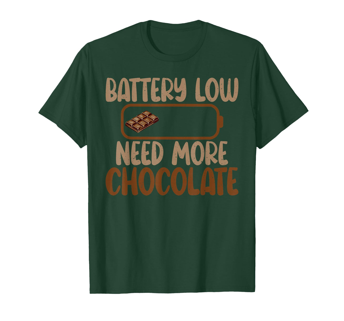 Battery Low need more Chocolate Lover T-Shirt