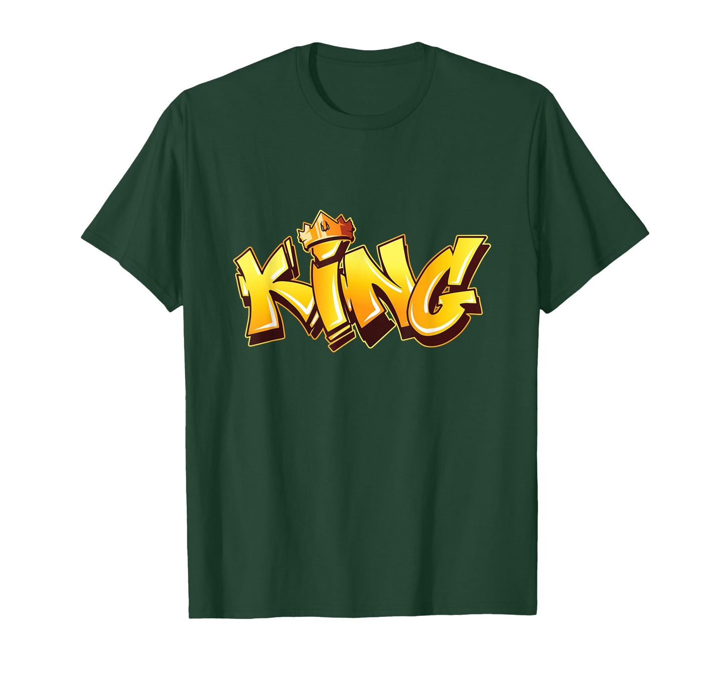 King Graffiti Art Street Art Urban Style Spray Paint Hip Hop T-Shirt
