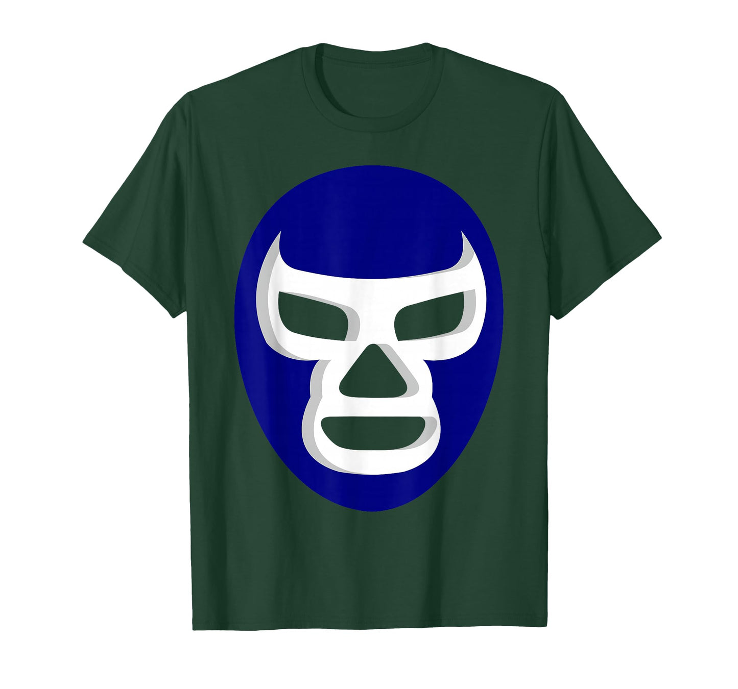 Lucha Libre Mask Mexican Wrestler Blue Demon Shirt T-Shirt