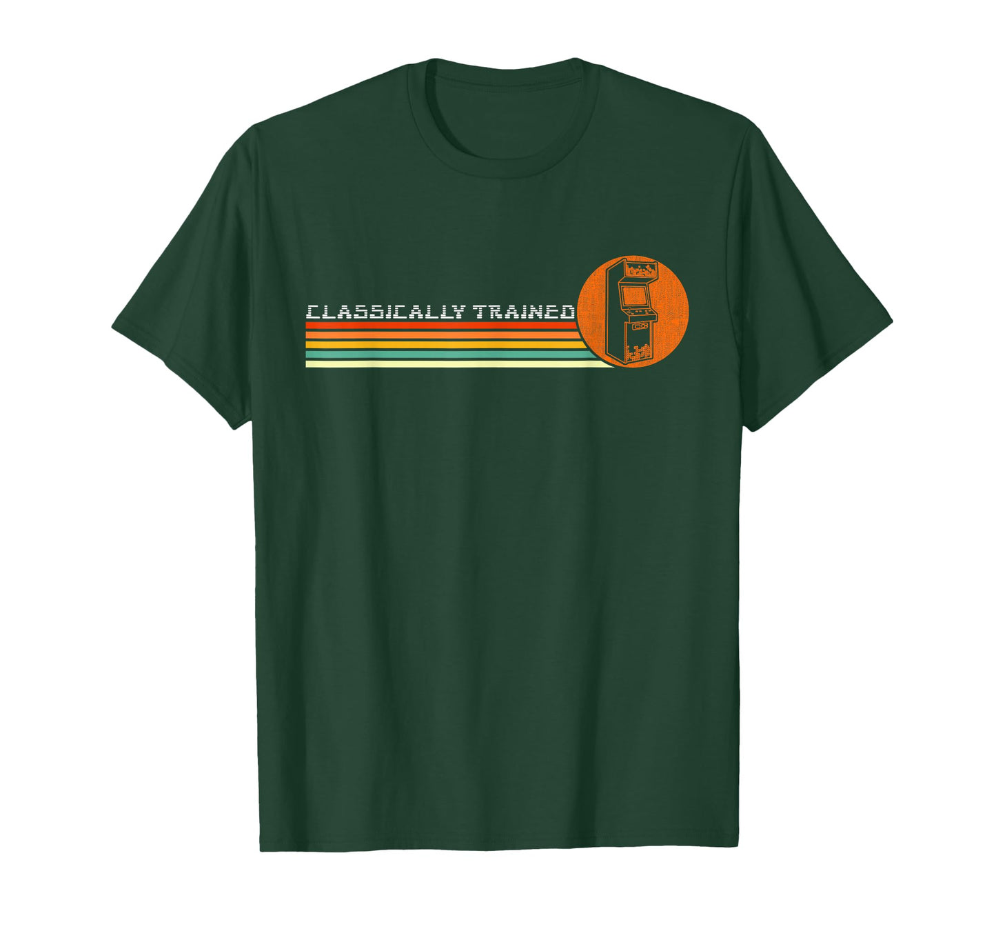 80s Video Game Vintage Retro Arcade Classically Trained T-Shirt