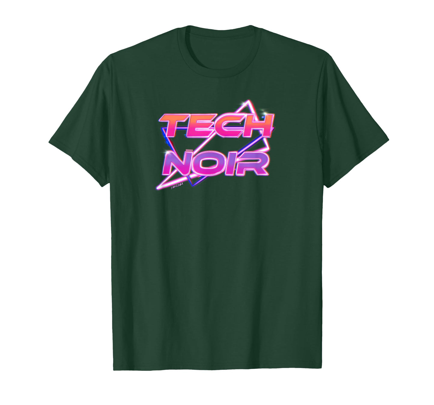 Cyberpunk Tech Noir Vaporwave T-Shirt