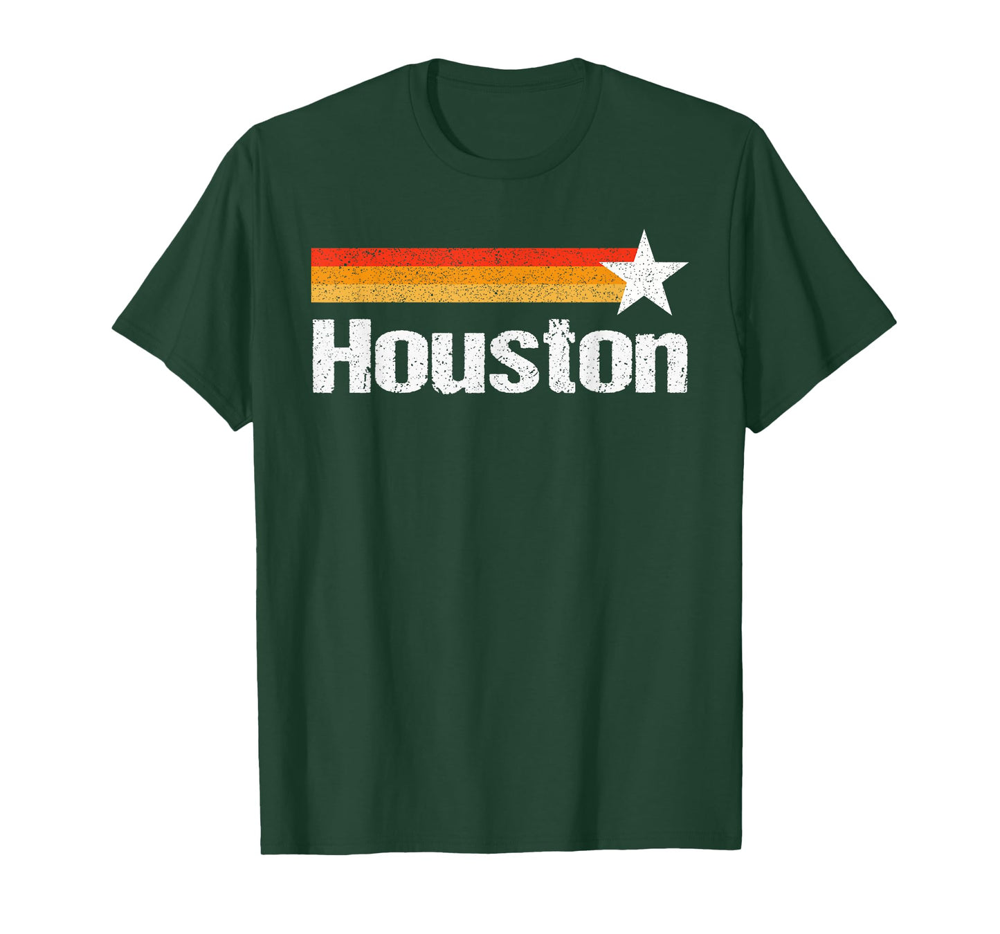 Vintage Houston Texas Houston Strong Stripes USA Texas Men T-Shirt