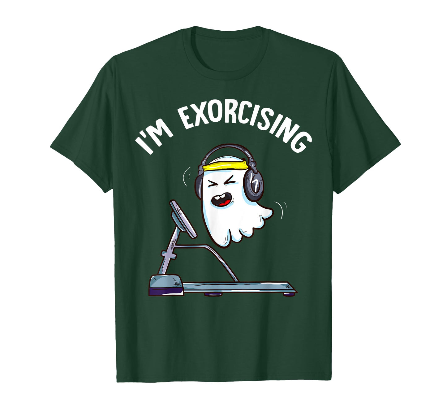 I'm Exorcising Ghost Pun Halloween Exorcist T-Shirt