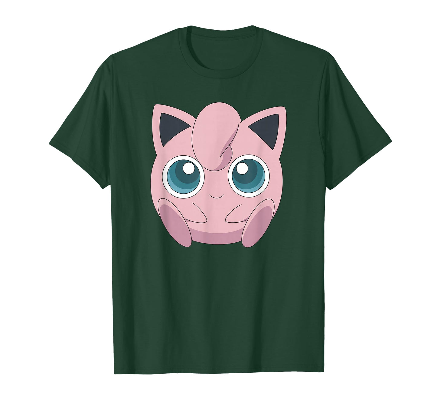 Pokémon Jigglypuff Cute Fairy Big Face T-Shirt
