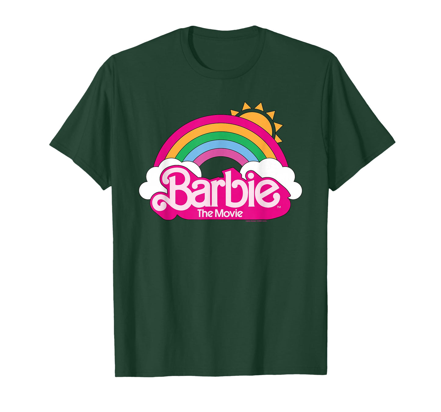 Barbie The Movie - Rainbow Logo T-Shirt