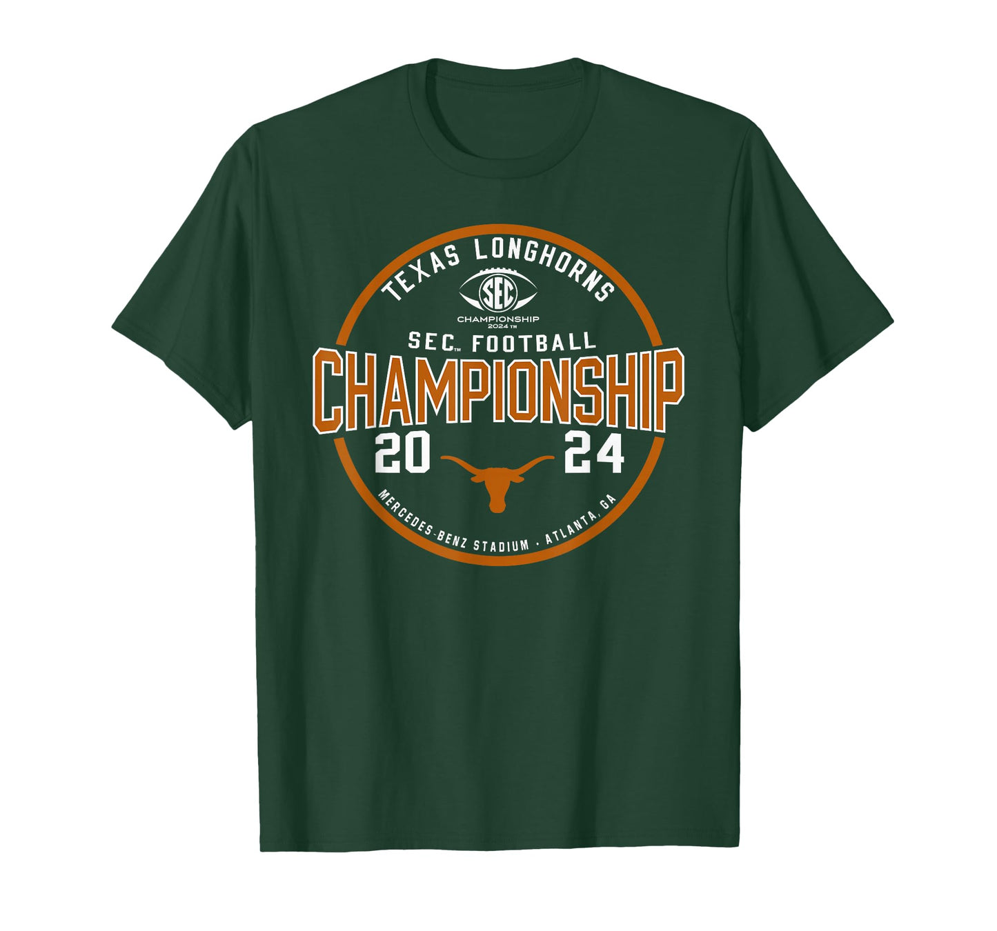 Texas Longhorns SEC Championship 2024 Football Game T-Shirt