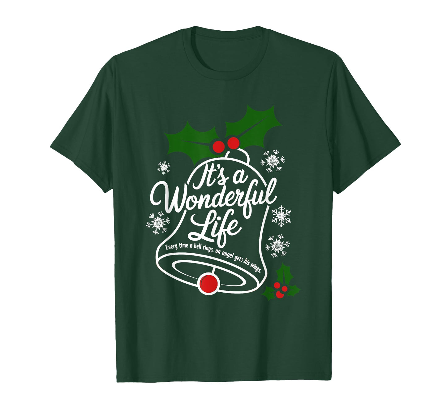 It's a Wonderful Life Everytime A Bell Rings Christmas Movie T-Shirt