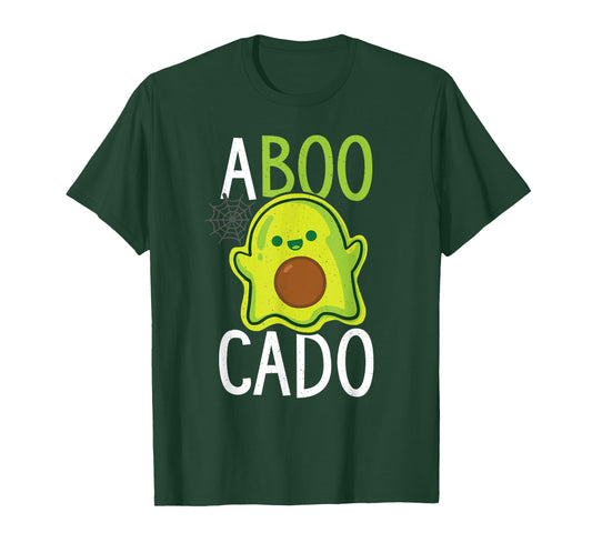 Avocado Ghost Halloween Funny Avocado Costume T-Shirt