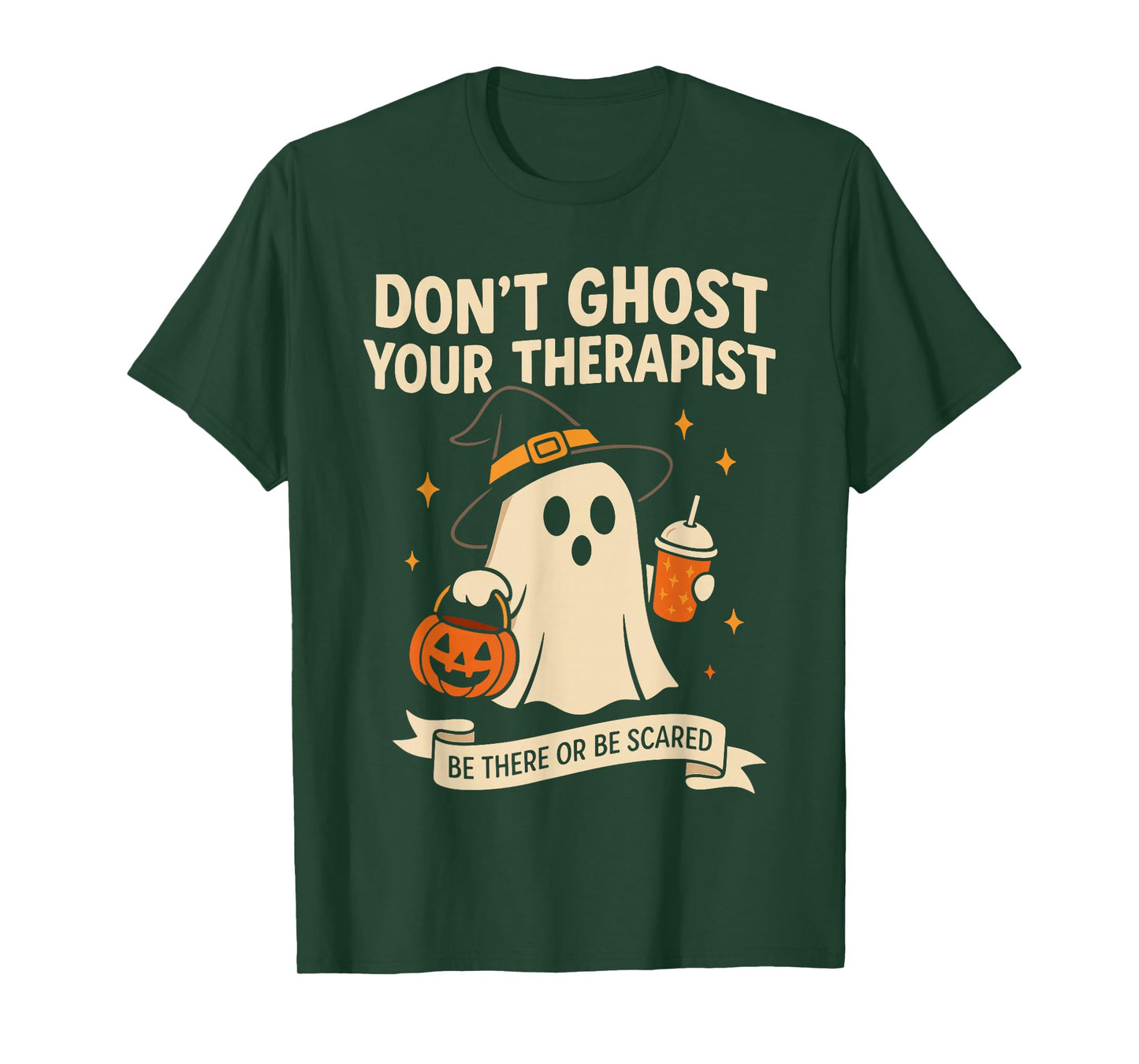 Halloween School Psychologist Shirt Dont Ghost Your Feelings T-Shirt