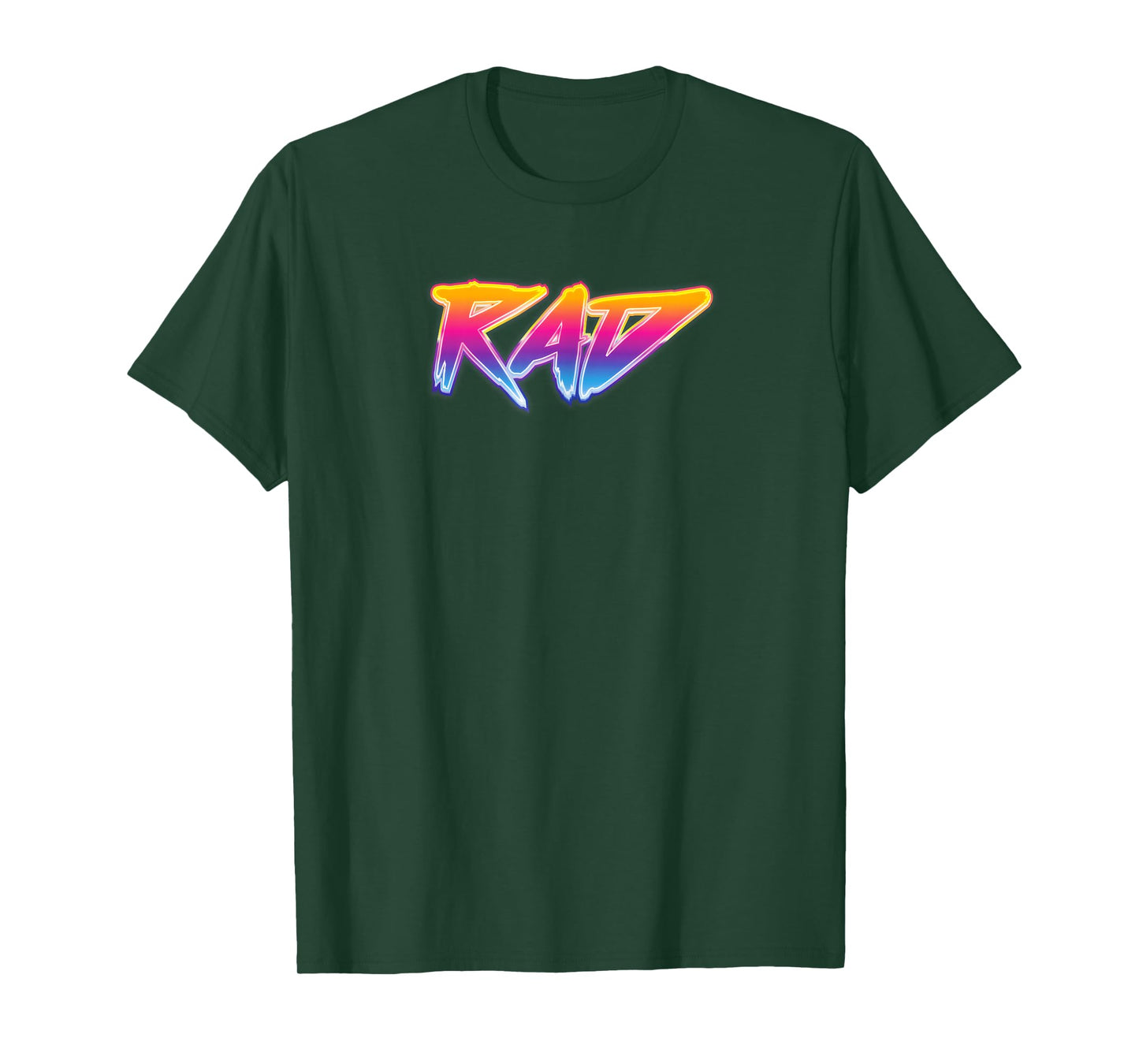 Rad Retro 80s 90s Vintage Look: Outrun Radical T-Shirt