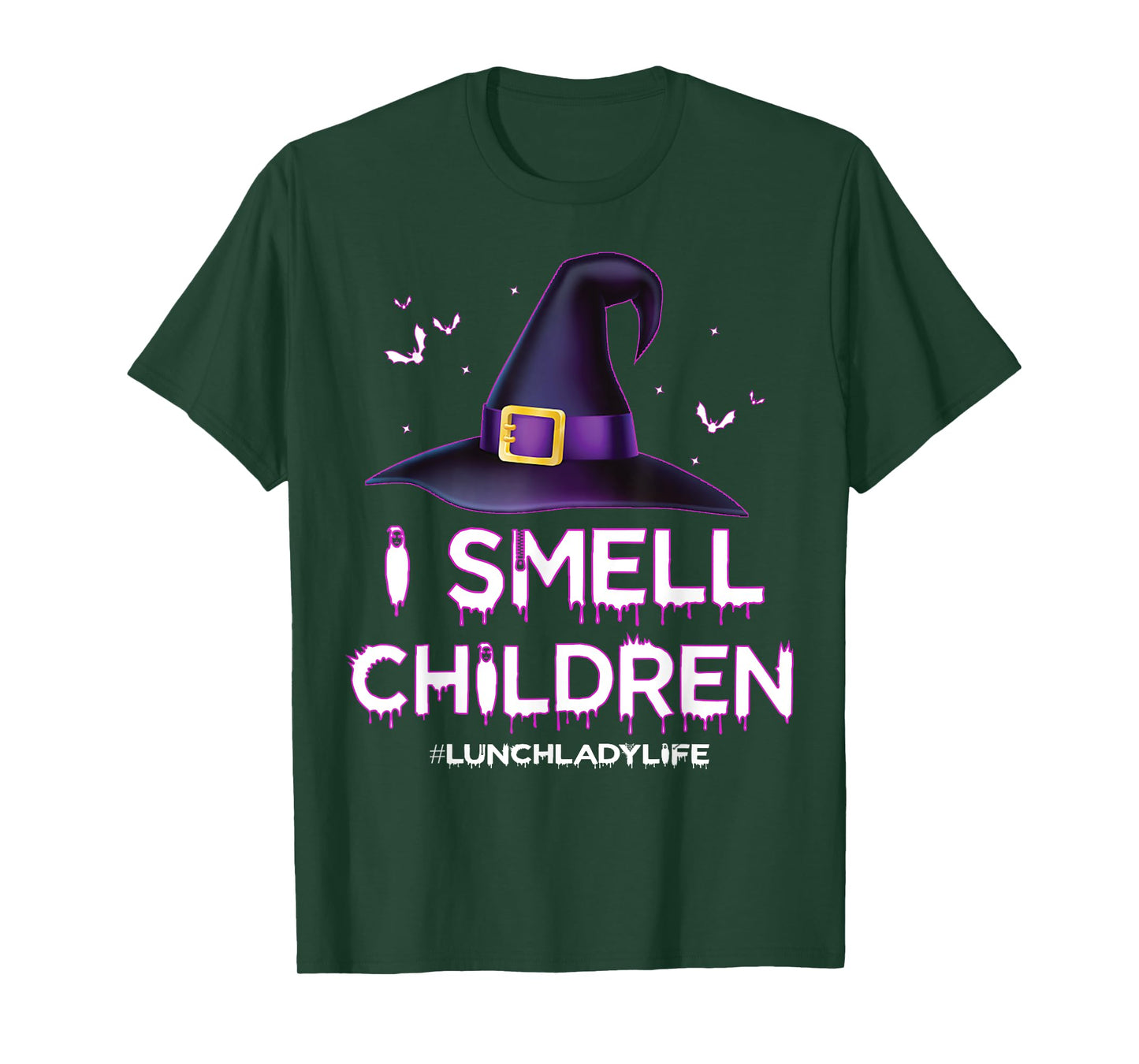 I Smell Children Lunch Lady Life Halloween for Lunch Lady T-Shirt