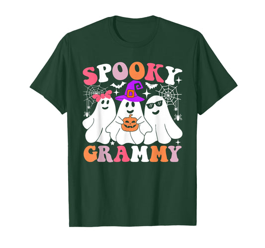 Spooky Grammy Funny Ghost Halloween Costume T-Shirt