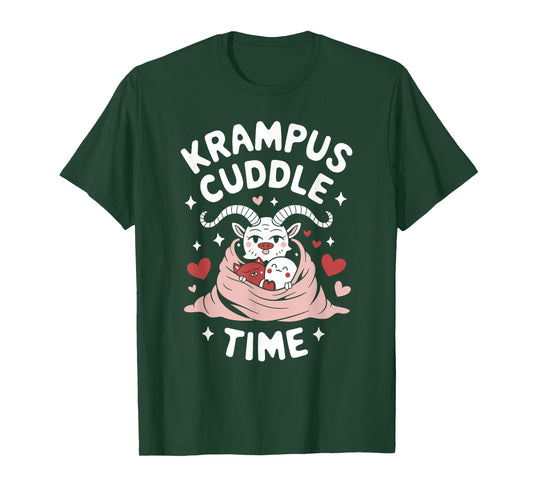 Cute Christmas Monster Krampus Lover Festive Fun Christmas T-Shirt
