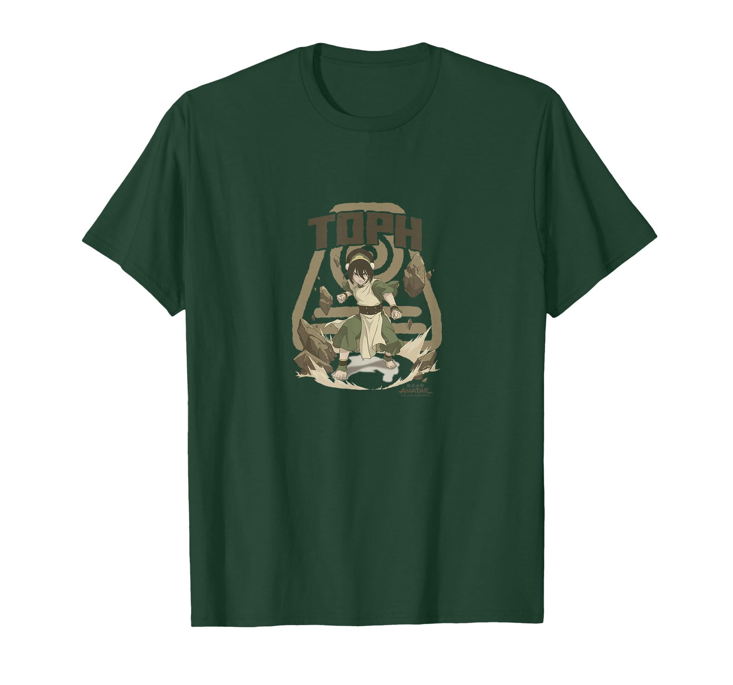Avatar The Last Airbender Toph Earthbending Epic Stance T-Shirt