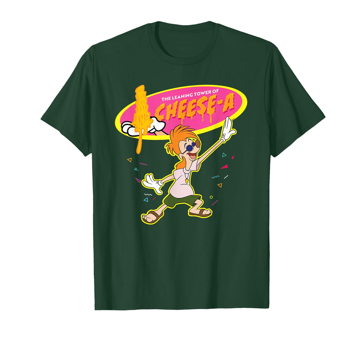 Disney A Goofy Movie 30th Anniversary Bobby Tower Cheese-a T-Shirt