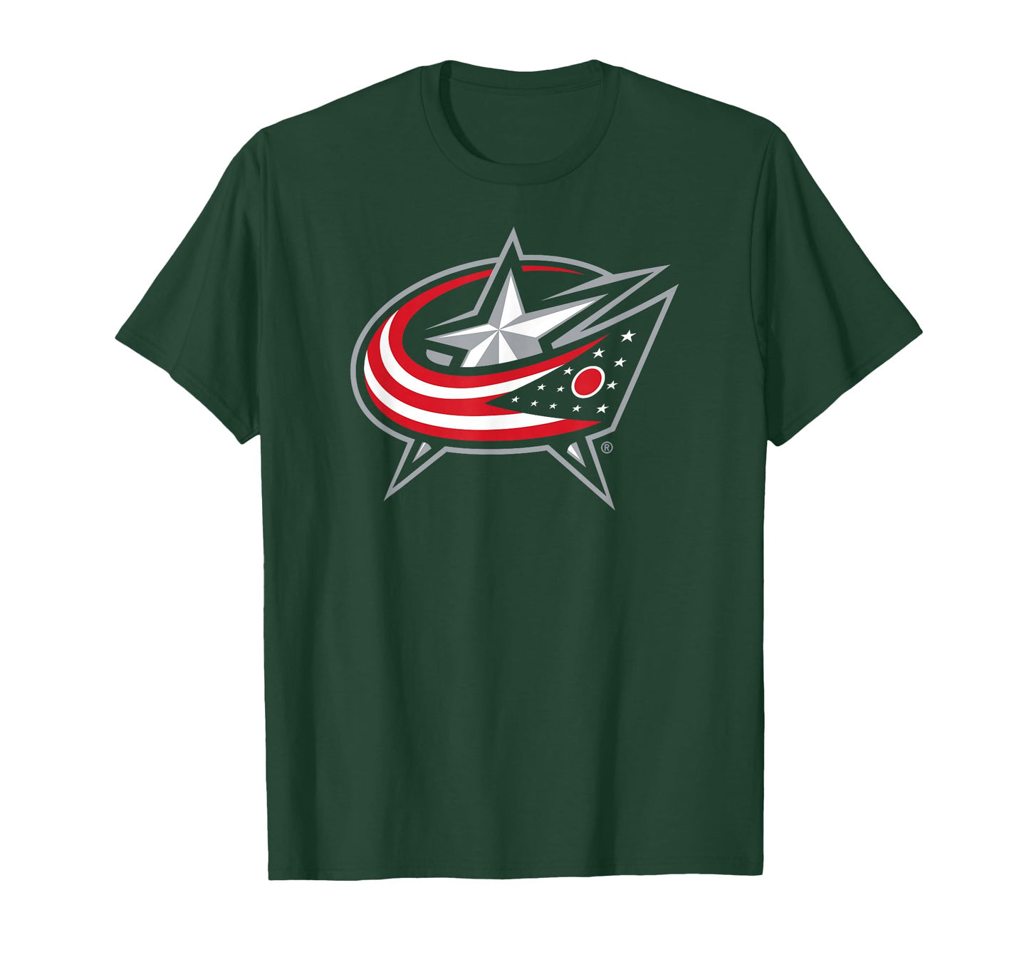 Columbus Blue Jackets Icon Navy Blue Officially Licensed T-Shirt