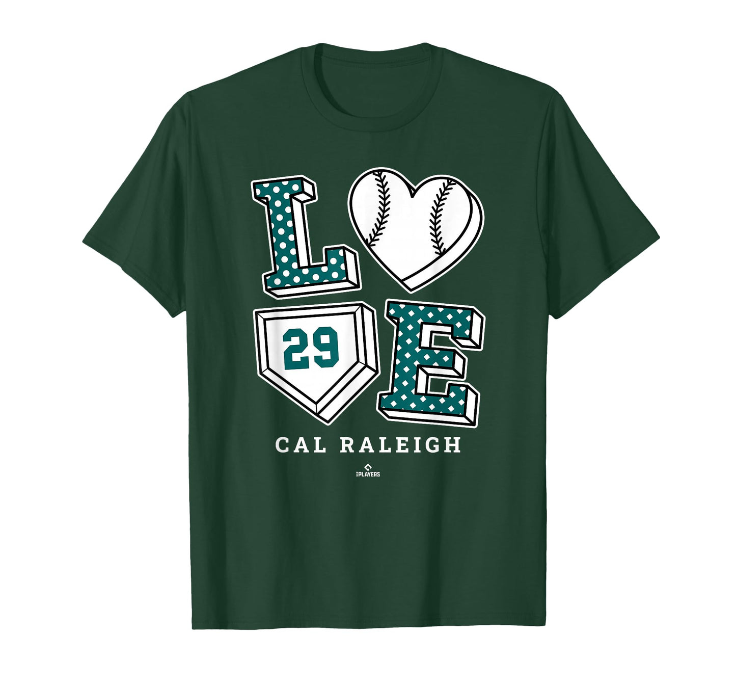 Love Cal Raleigh Seattle MLBPA T-Shirt