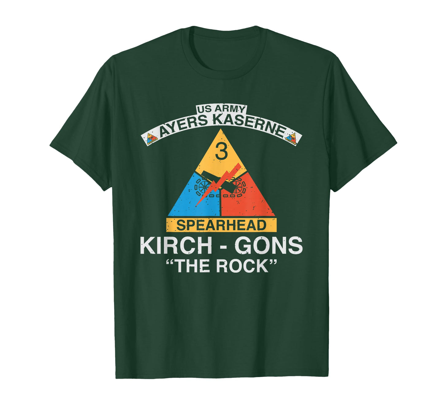 3rd Armored Division Kirch-Gons Rock T-Shirt