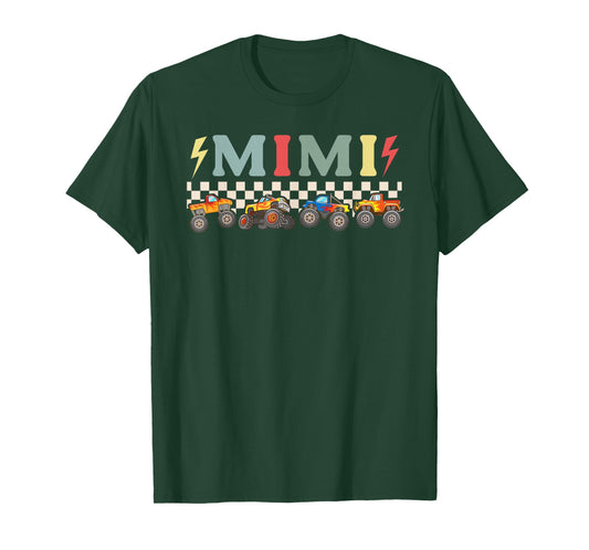 Mimi Monster Truck Mimi Grandma Proud Monster Truck Mimi T-Shirt