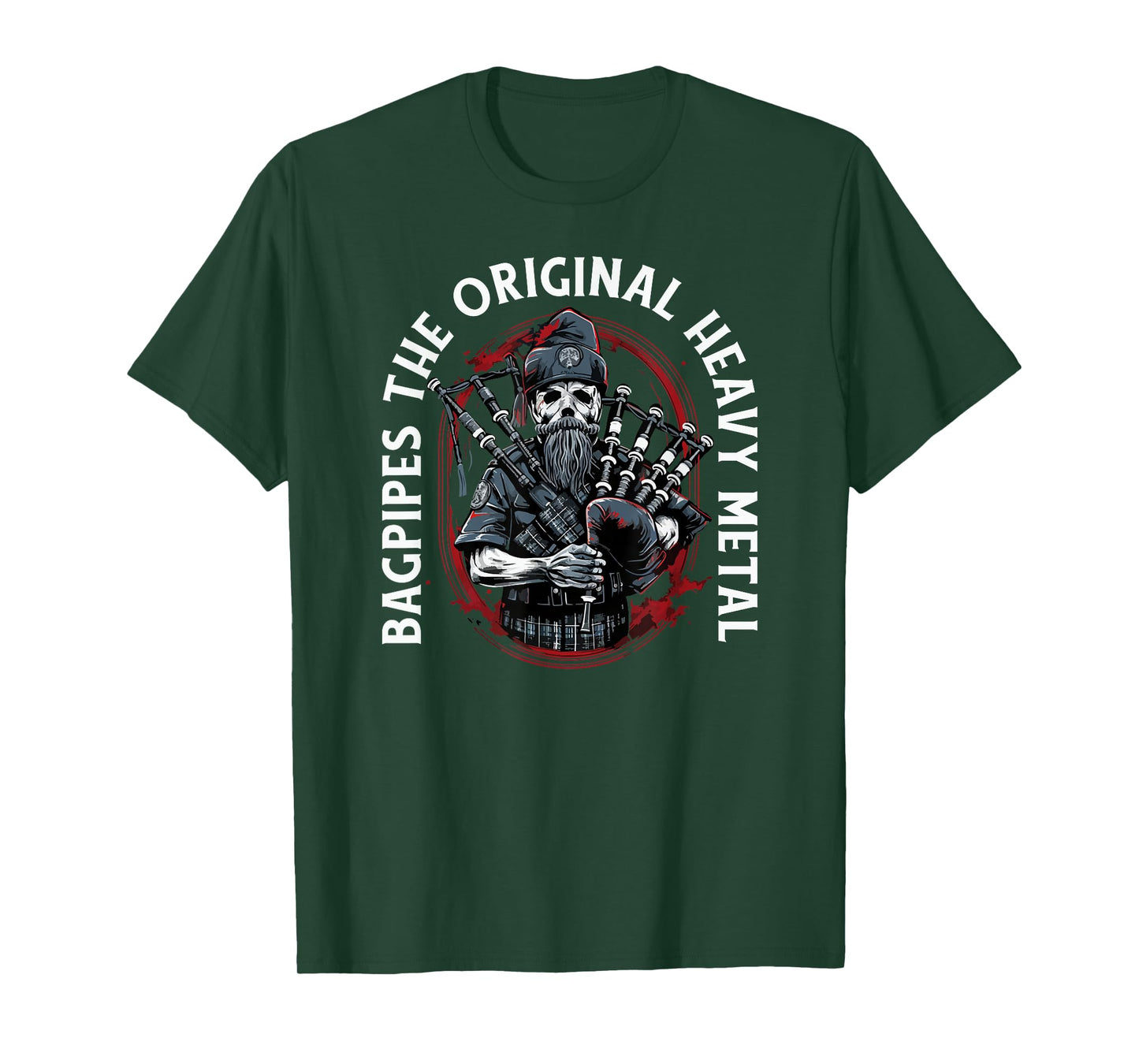 Bagpiper Bagpipes-Music Scotland Bagpipe-Sound Bagpipe T-Shirt