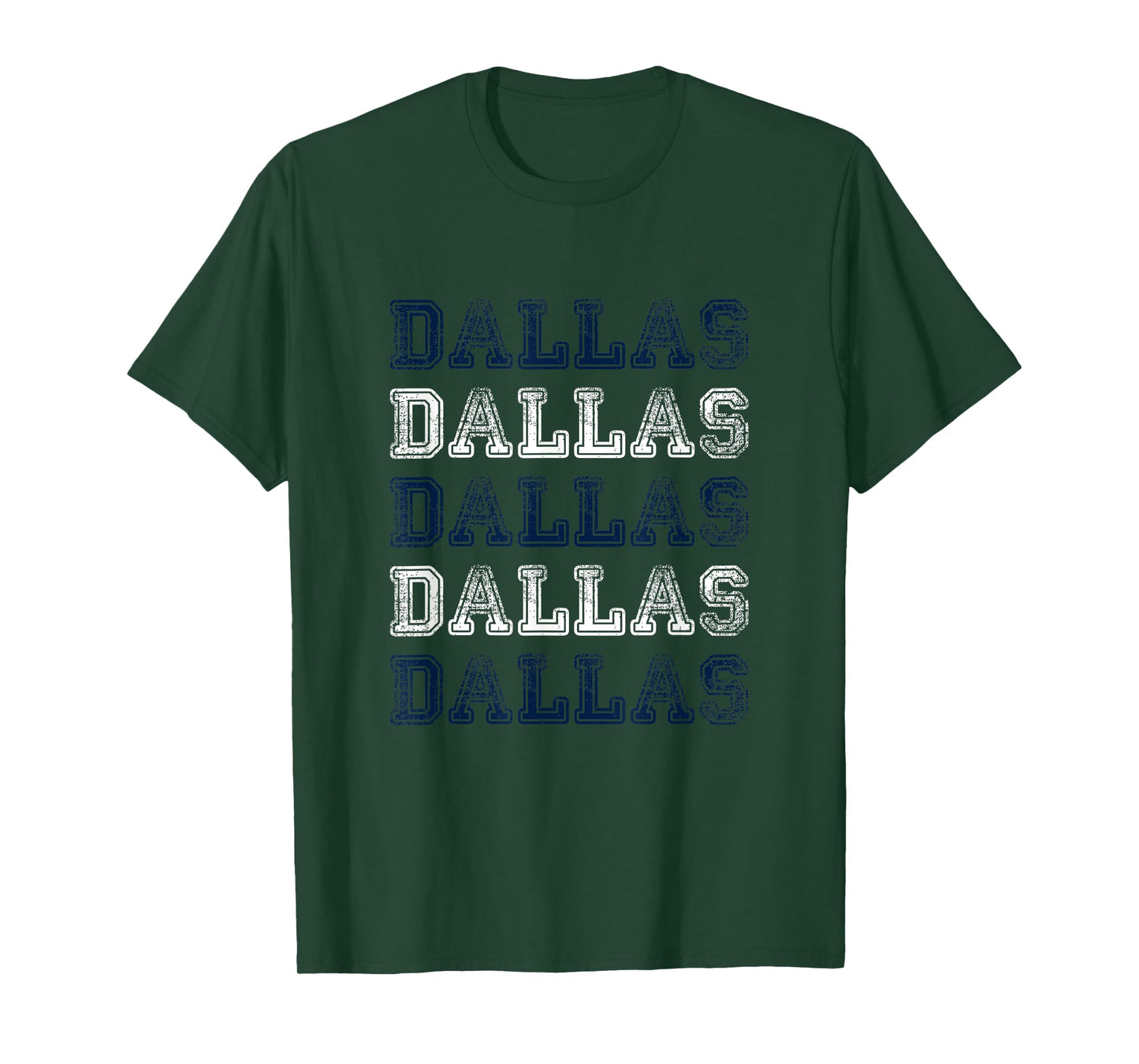 Dallas Texas Mens Women's Vintage Retro Texan City Of Dallas T-Shirt