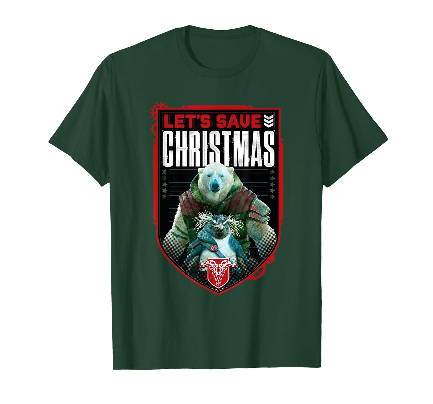 Red One - Let's Save Christmas T-Shirt