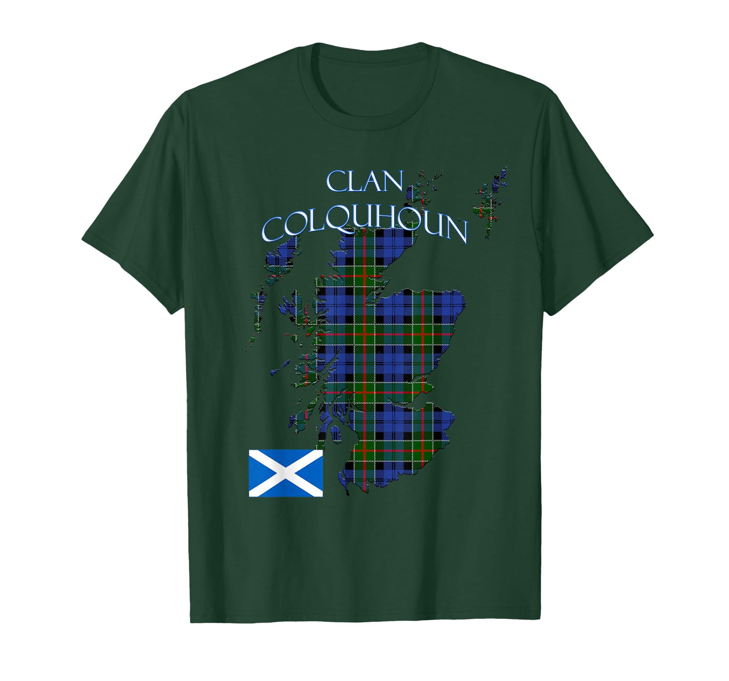 Colquhoun Scottish Clan Tartan Scotland T-Shirt