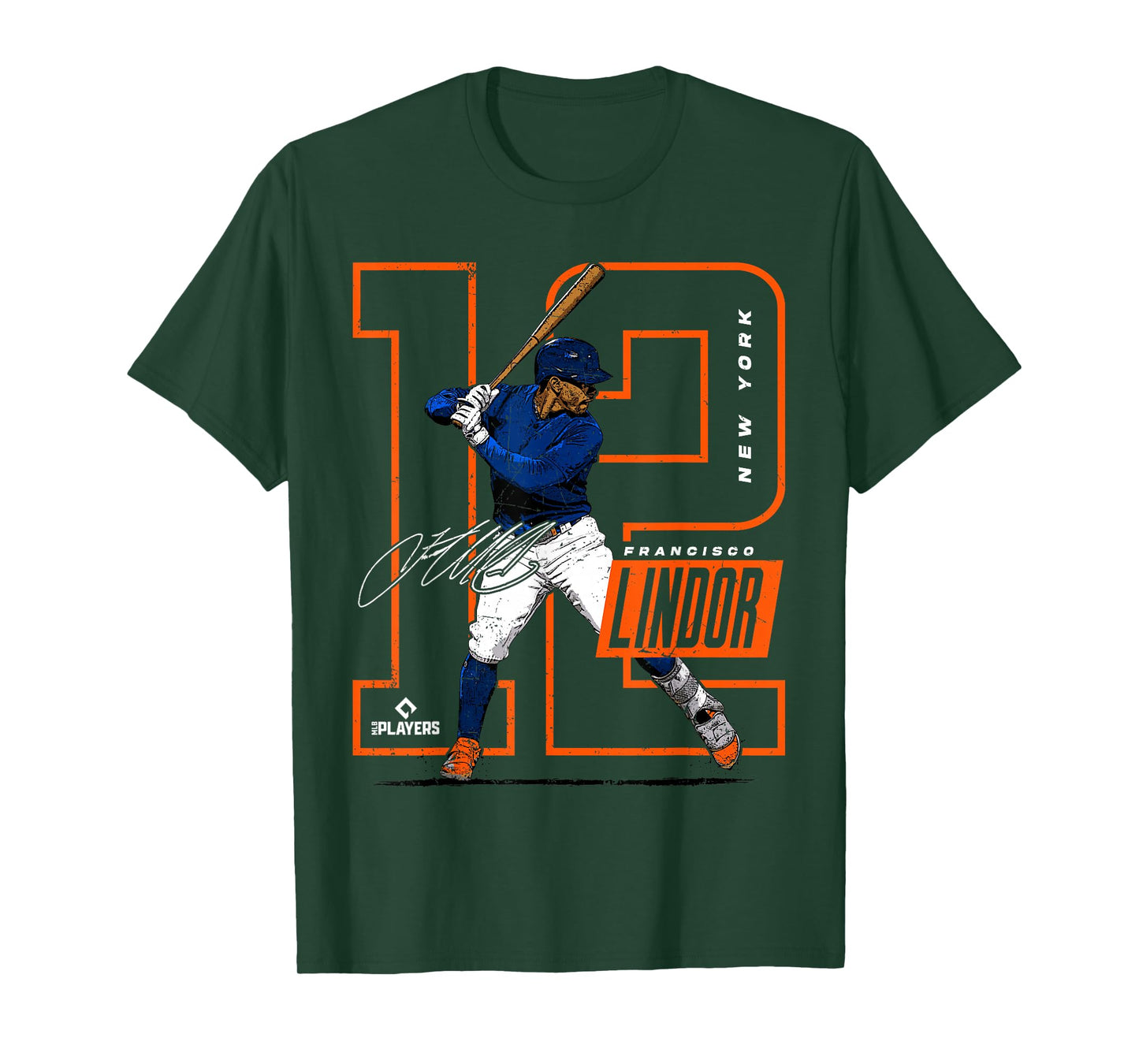 Francisco Lindor | New York Baseball MLB Player | MLBLIN4007 T-Shirt