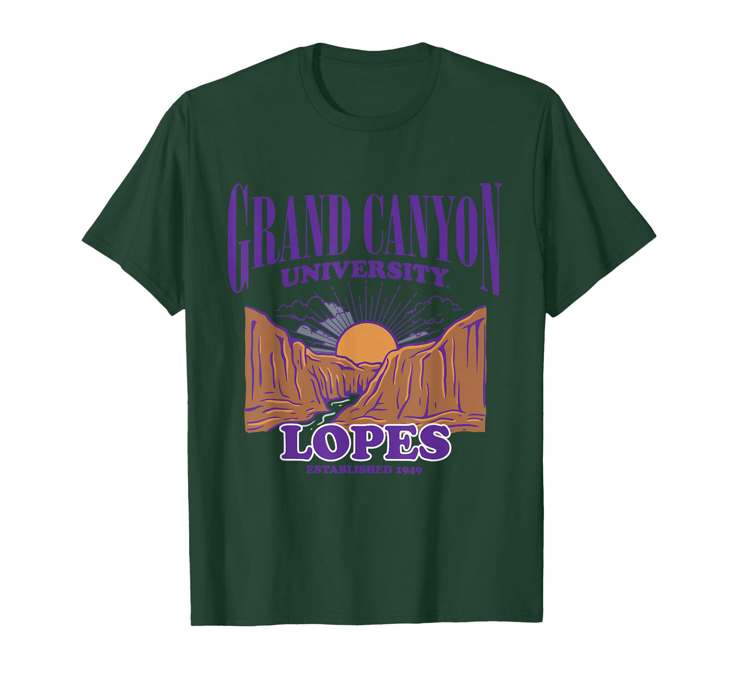 Grand Canyon Lopes | Official NCAA Merch | NCAFGCU010 T-Shirt