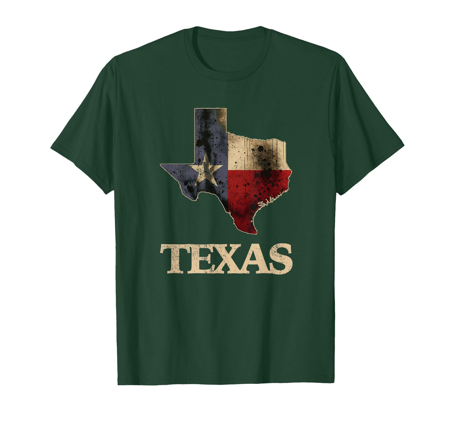 Texas Patriot Texan USA Apparel Unisex-Adults Kids Texas Theme T-Shirt Black Small Classic Fit Short Sleeve Cotton Blend T-Shirt