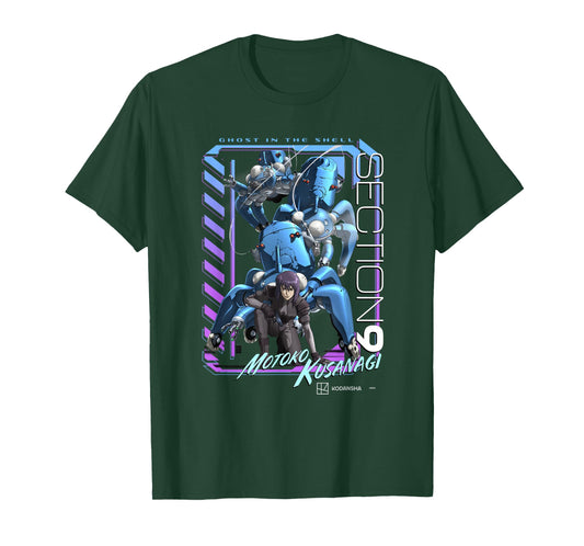 Ghost in the Shell: Stand Alone Complex Neon Section 9 T-Shirt