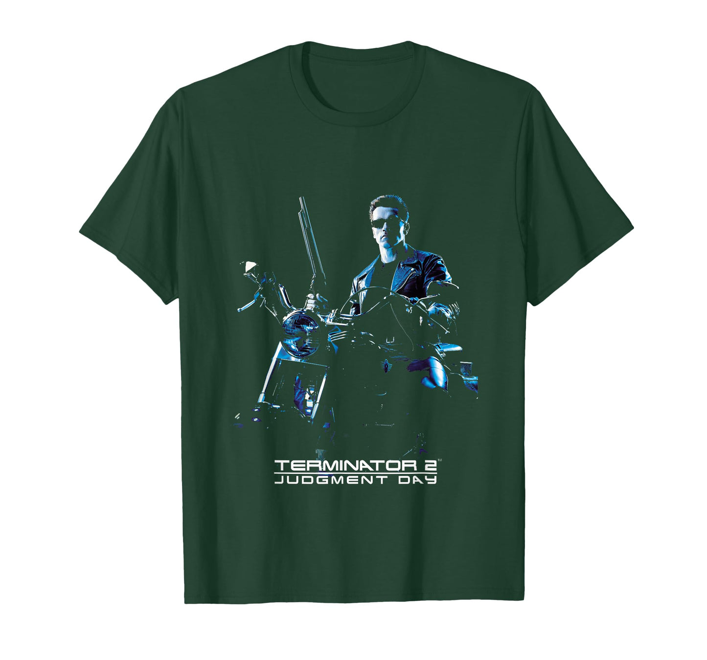 Terminator 2 Judgement Day Theatrical Poster T-Shirt