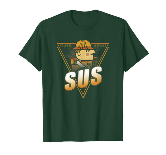 Clue Colonel Mustard SUS Poster T-Shirt