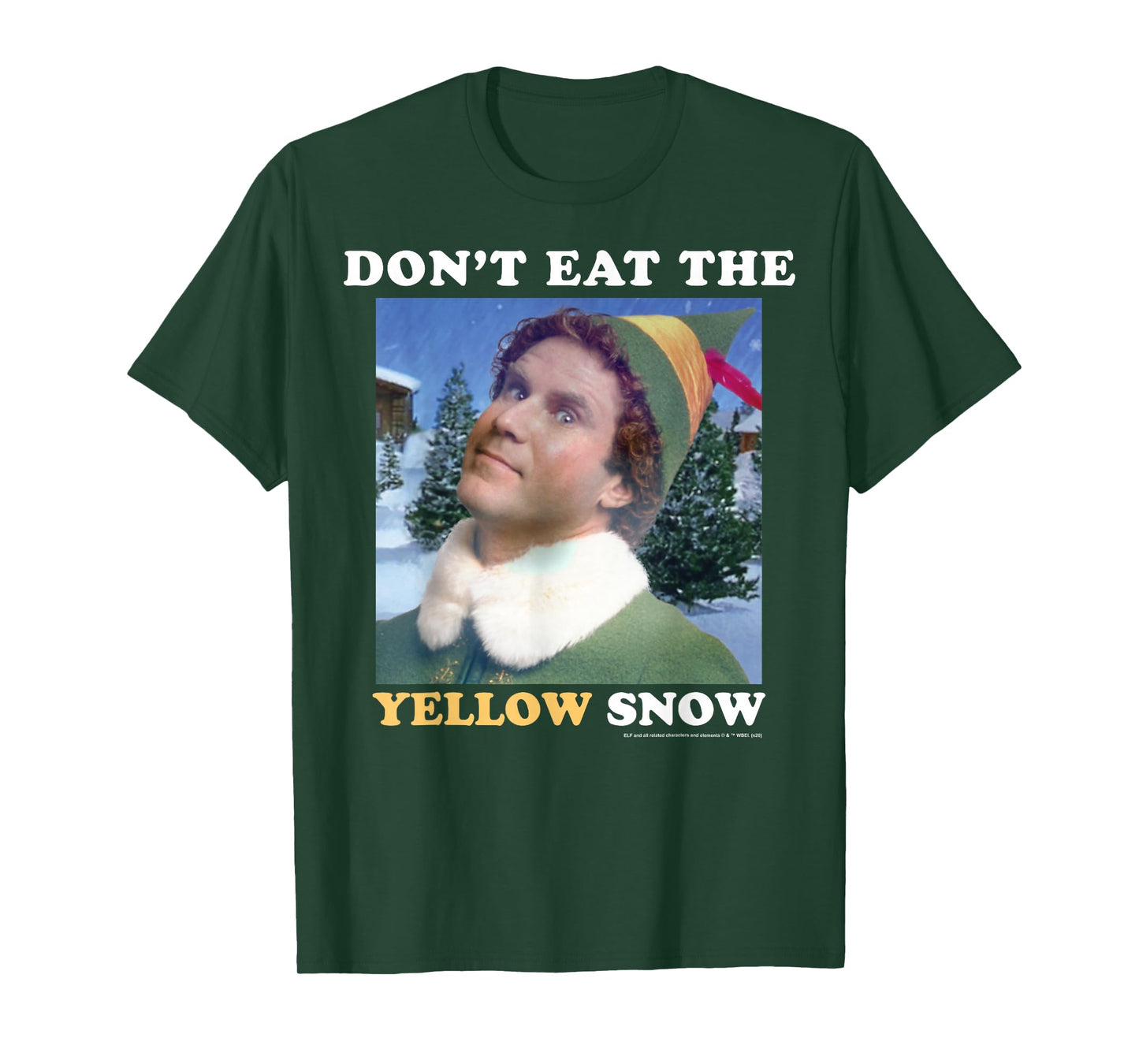 Elf Don't Eat The Yellow Snow T-Shirt
