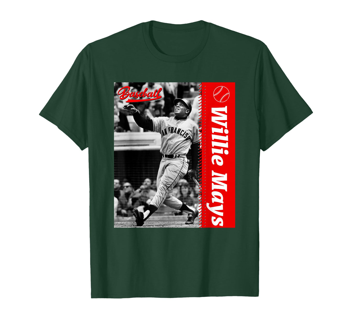 Willie Mays_Baseball_077 T-Shirt