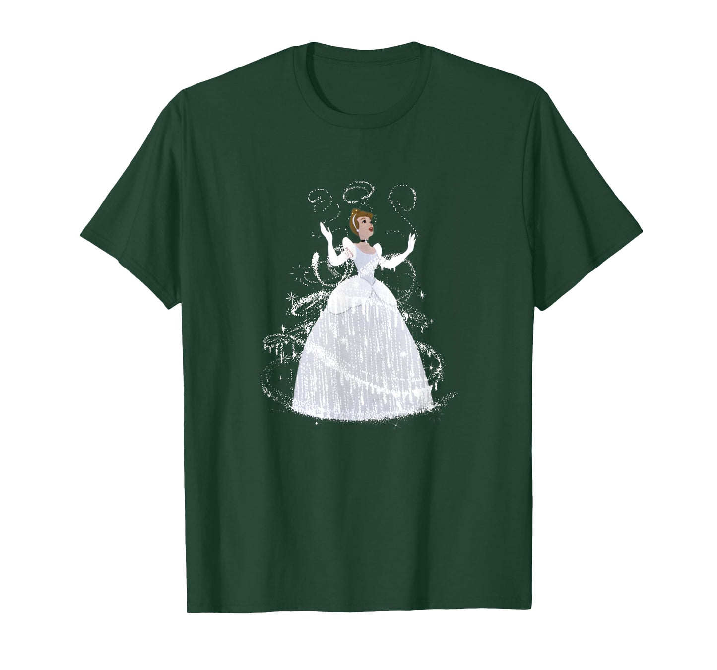 Disney Cinderella Cinderella Ball Gown Transformation T-Shirt Small