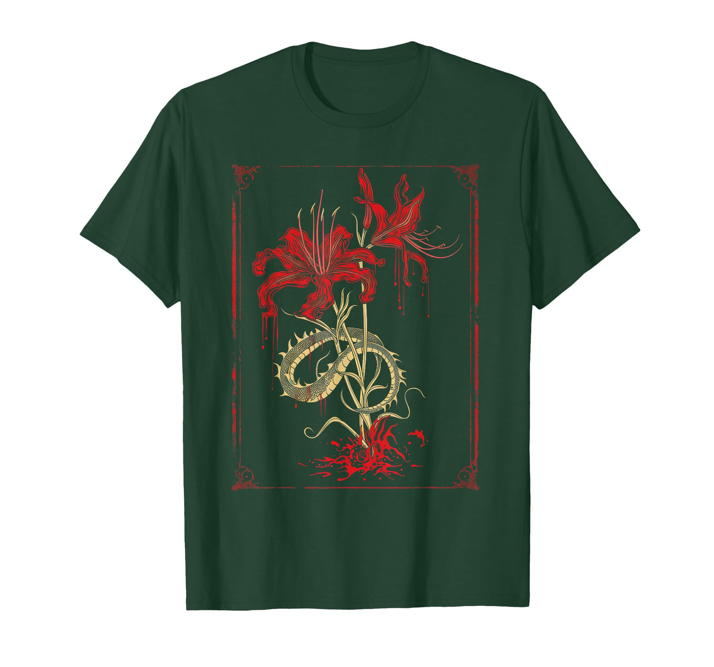Anime Goth Japanese Dragon T-Shirt